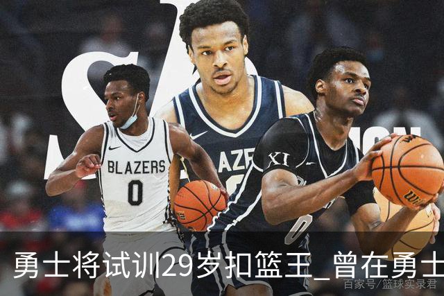 勇士将试训29岁扣篮王 曾在勇士场均得12.9分
